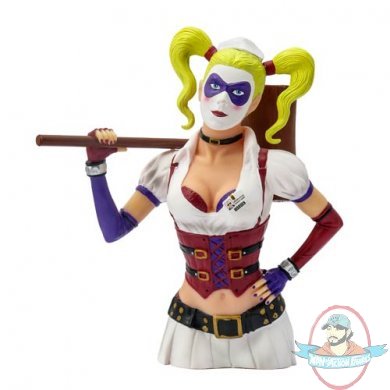 Batman Arkham Asylum Harley Quinn Bust Bank PX Exclusive by Monogram