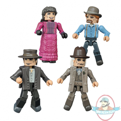 Back to the Future 30th Anniversary 1885 Minimates Box Set Diamond Back to the Future 30th Anniversary 1885 Minimates Box Set Diamond