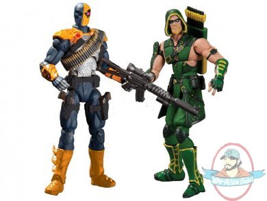 Dc Comics Injustice Green Arrow & Deathstroke 3.75" Two-Pack