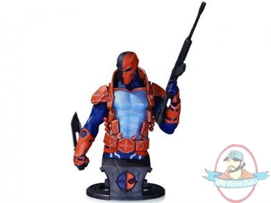 DC Comics Super Villains Jim Lee Deathstroke Bust by Dc Collectibles