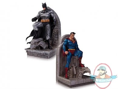 Dc Comics Superman & Batman Bookends by Dc Collectibles Dc Comics Superman & Batman Bookends by Dc Collectibles