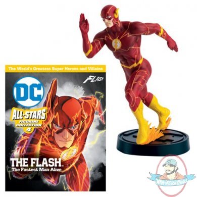 DC All Stars Collection Flash Fastest Man Alive #2 Statue Eaglemoss DC All Stars Collection Flash Fastest Man Alive #2 Statue Eaglemoss