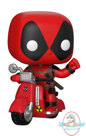Pop! Rides:Marvel Deadpool & Scooter Vinyl Figure Funko