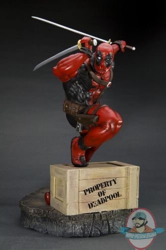 Marvel Comics Presents Kotobukiya Collection Deadpool Fine Art Statue