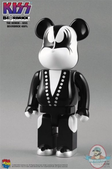 The Demon KISS Be@rbrick 400 Percent Plastic Figures by Medicom The Demon KISS Be@rbrick 400 Percent Plastic Figures by Medicom