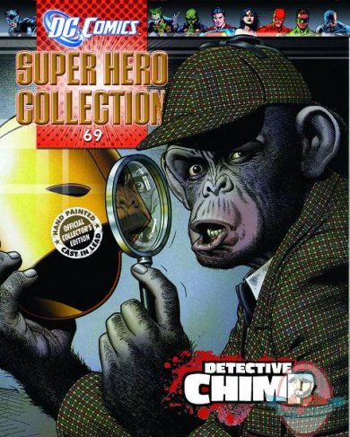 DC Eaglemoss Lead Figurine & Magazine #69 Detective Chimp DC Eaglemoss Lead Figurine & Magazine #69 Detective Chimp