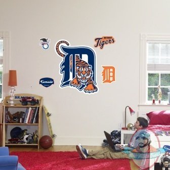 Fathead Fat Head Detroit Tigers Logo Fathead Fat Head Detroit Tigers Logo