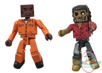 Walking Dead Minimates Series 3 Dexter & Dreadlock Zombie 2 Pack Walking Dead Minimates Series 3 Dexter & Dreadlock Zombie 2 Pack