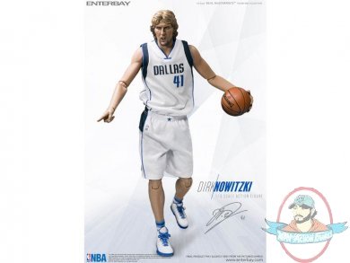 1/6 Real Masterpiece NBA Dirk Nowitzki Dallas Mavericks Enterbay