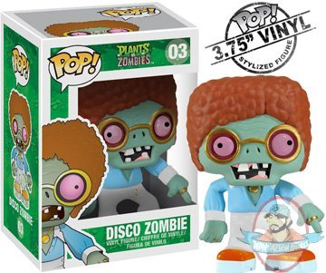 Plants Vs Zombies Disco Zombie Pop! Vinyl Figure by Funko 