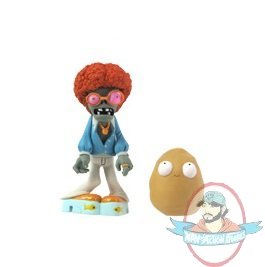 Plants Vs Zombies Disco Zombie w/ Walnut 3" Figure by Jazwares