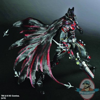 DC Universe Play Arts Kai Batman Limited Color Red Variant Square Enix