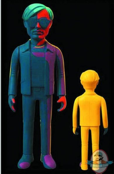 Andy Warhol Vinyl Collector Doll Silkscreen Version by Medicom Andy Warhol Vinyl Collector Doll Silkscreen Version by Medicom