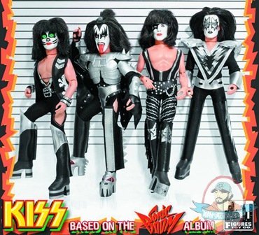 Kiss 12-Inch Retro Action Figures Series 3 Sonic Boom Set of 4 Kiss 12-Inch Retro Action Figures Series 3 Sonic Boom Set of 4