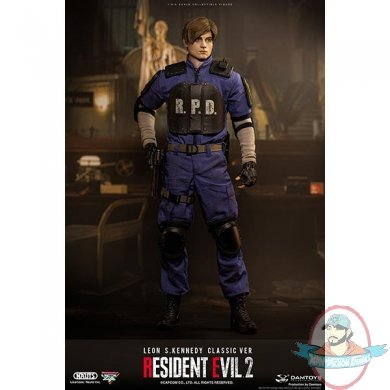 1/6 DamToys Resident Evil 2 Leon S. Kennedy Classic Version DMS037