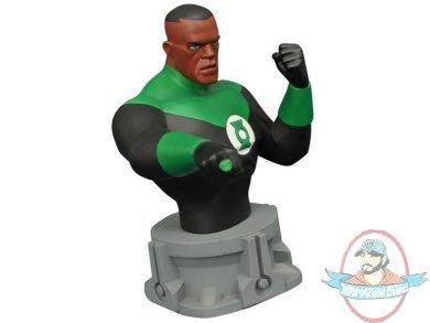 Justice League Animated Series Bust Green Lantern John Stewart Justice League Animated Series Bust Green Lantern John Stewart