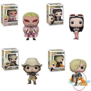 Pop! Anime One Piece Series 3 Set of 4 Figures Funko
