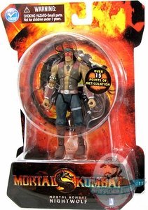 Mortal Kombat MK9 4 Inch Nightwolf Action Figure by Jazwares