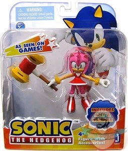Sonic the Hedgehog 3 Inch Amy With Hammer by Jazwares