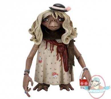 E.T: The Extra Terrestrial Dress Up E.T. Action Figure by NECA E.T: The Extra Terrestrial Dress Up E.T. Action Figure by NECA