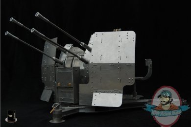 1/6 Scale 2cm Flakvierling 38 with Trailer Tan by Black Box Toys 
