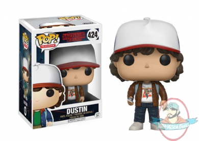 Pop! TV Stranger Things Dustin Exclusive #424 Vinyl Figure Funko