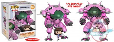 Pop! Games Overwatch Wave 2 D.Va & Meka 6 Inch 2-pack Figure Funko