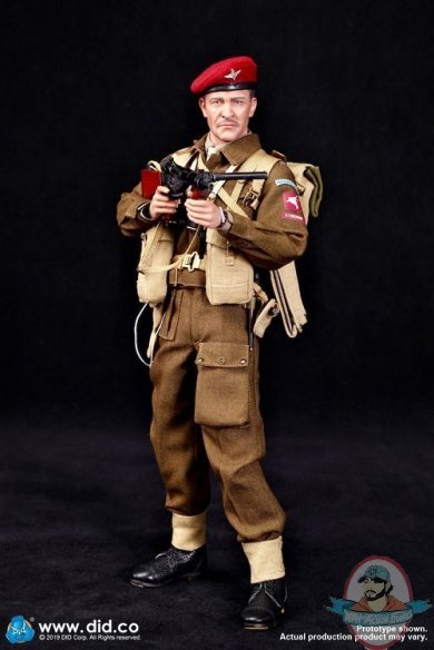 1/6 WWII British 1st Airborne Division (Red Devils) Commander Roy