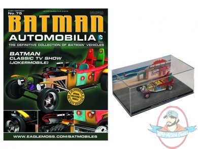 1/43 Vehicle Automobilia Magazine #75 Classic TV Jokermobile Eaglemoss 1/43 Vehicle Automobilia Magazine #75 Classic TV Jokermobile Eaglemoss