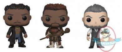Pop! Marvel Black Panther Series 2 Set of 3 Vinyl Figure Funko