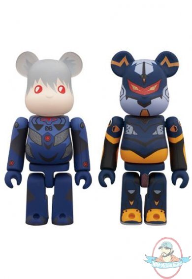 Evangelion 2.0 Bearbrick 2 Pack Version D by Medicom Evangelion 2.0 Bearbrick 2 Pack Version D by Medicom