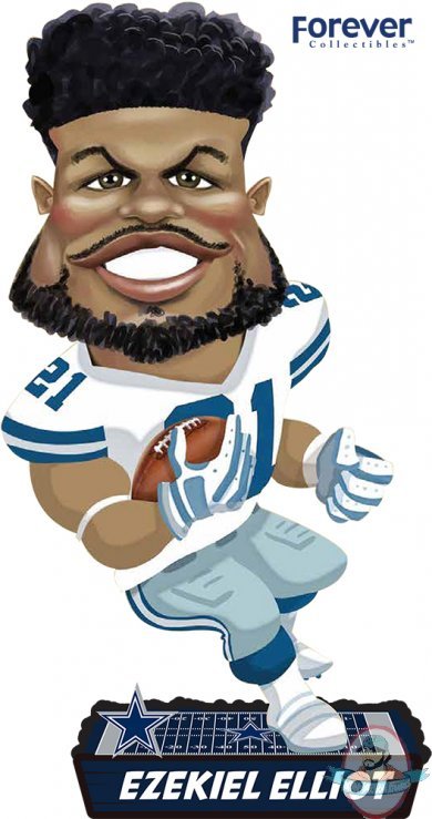 2017 NFL Caricature Ezekiel Elliott BobbleHead Forever Collectibles 2017 NFL Caricature Ezekiel Elliott BobbleHead Forever Collectibles