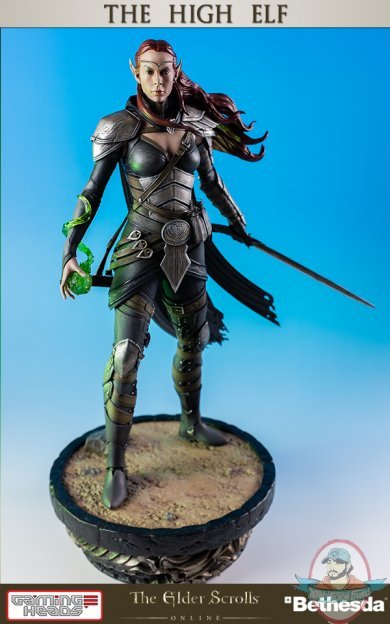 Elder Scrolls Heroes of Tamriel The High Elf Statue Elder Scrolls Heroes of Tamriel The High Elf Statue