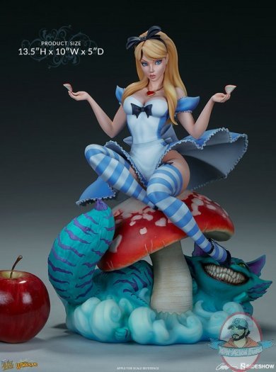 Alice in Wonderland Fairytale Fantasies Statue Sideshow 200506