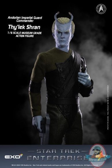 1/6 Star Trek Enterprise Thylek Shran Figure EXO-6 