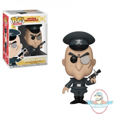Pop! Animation Rocky & Bullwinkle Fearless Leader #451 Figure Funko