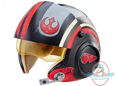 Star Wars: The Black Series Poe Dameron 1:1 Wearable Helmet Hasbro Star Wars: The Black Series Poe Dameron 1:1 Wearable Helmet Hasbro