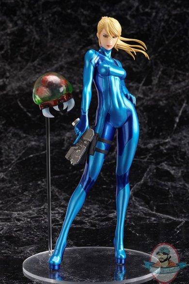 1/8 Scale Metroid Other M Samus Arun Pvc Figure Zero Suit version