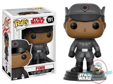 Pop! Star Wars The Last Jedi Finn #191 Vinyl Figure Funko