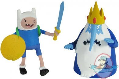 Adventure Time 2 inch Action Figures Finn and Ice King by Jazwares Adventure Time 2 inch Action Figures Finn and Ice King by Jazwares