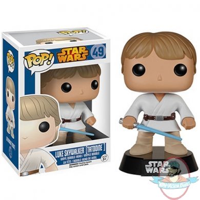 Star Wars POP! Vinyl Luke Skywalker Tatooine #49 Figure by Funko