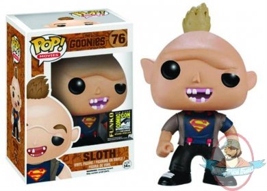 SDCC 2014 Pop! Movies The Goonies Superman Sloth Vinyl Figure by Funko
