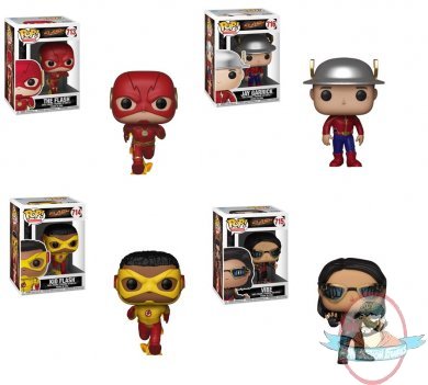 Pop! TV The Flash: Set of 4 Figures Funko