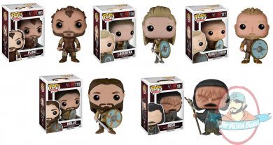 Pop Television! Vikings Set of 5 Vinyl Figure by Funko 