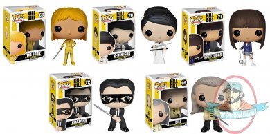 Pop! Movies Kill Bill Set of 5 Vinyl Figure by Funko