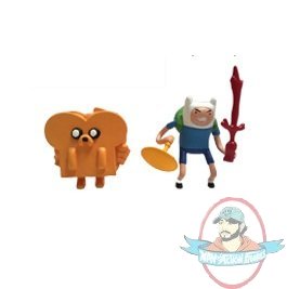 Adventure Time 2" Collectible Pack Jake & Finn Food Pack by Jazwares