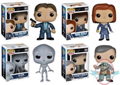 POP! Television The X-Files Set of 4 Vinyl Figure Funko