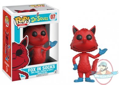 Pop! Books Dr. Seuss Fox in Socks #07 Vinyl Figure by Funko