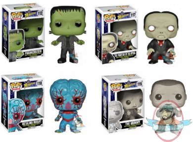 Universal Monsters Pop! Set of 4 Vinyl Figure by Funko