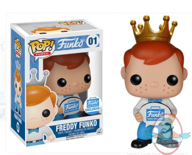 Pop! Freddy Funko with Funko-Shop Sign #1 Vinyl Figure by Funko JC Pop! Freddy Funko with Funko-Shop Sign #1 Vinyl Figure by Funko JC